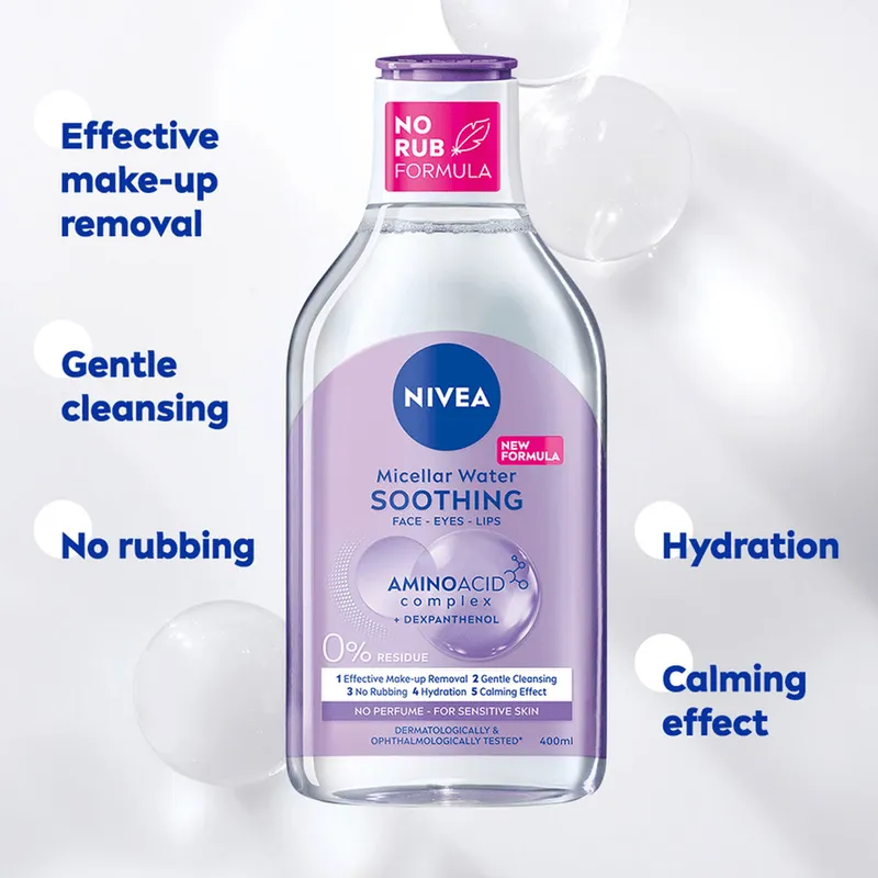 Bild 9 för NIVEA MicellAIR Water Sensitive Skin 400 ml