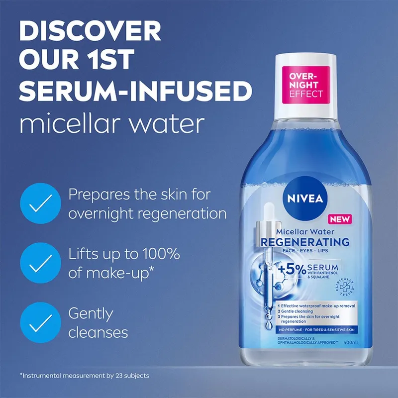 Bild 2 för NIVEA Micellar Water Regenerating 400 ml
