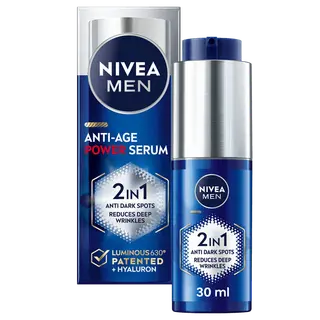 Produktfoto för NIVEA Nivea Men Luminous Anti-Age Power 2in1 Serum 30 ml