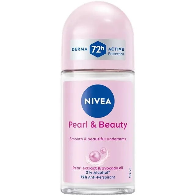 Bild 1 för NIVEA Pearl & Beauty Roll-On Deodorant - 50 ml