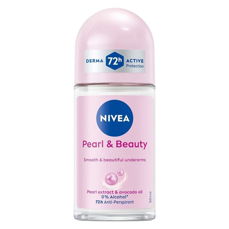 Bild 1 för NIVEA Pearl & Beauty Roll-On Deodorant - 50 ml