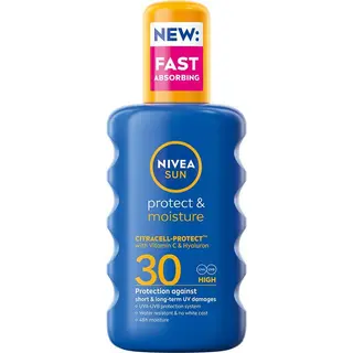 Produktfoto för NIVEA Protect & Moisture Sun Spray SPF30 200 ml