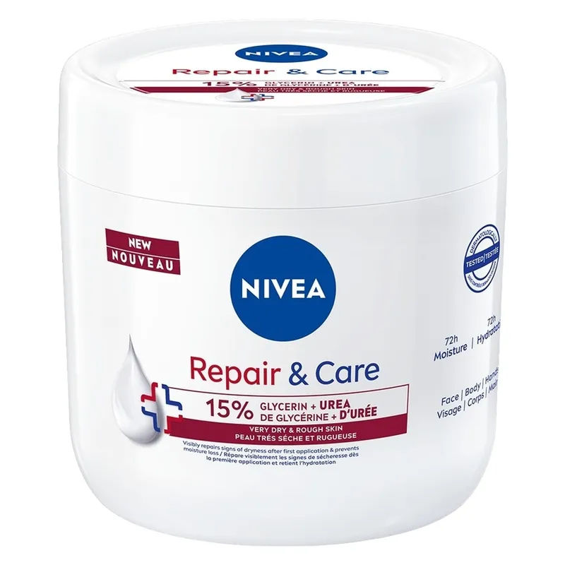 Bild 1 för NIVEA Repair & Care Body Cream + Urea 400 ml