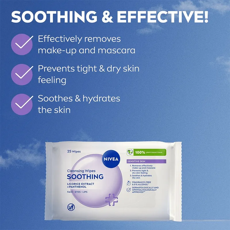 Bild 2 för NIVEA Sensitive Cleansing Wipes