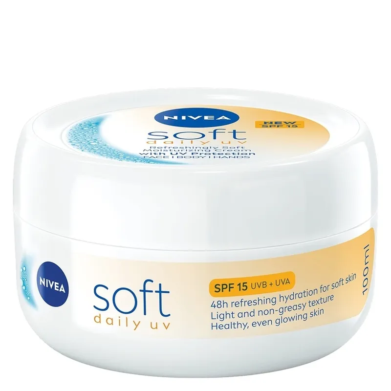 Bild 2 för NIVEA Soft Daily UV 100 ml