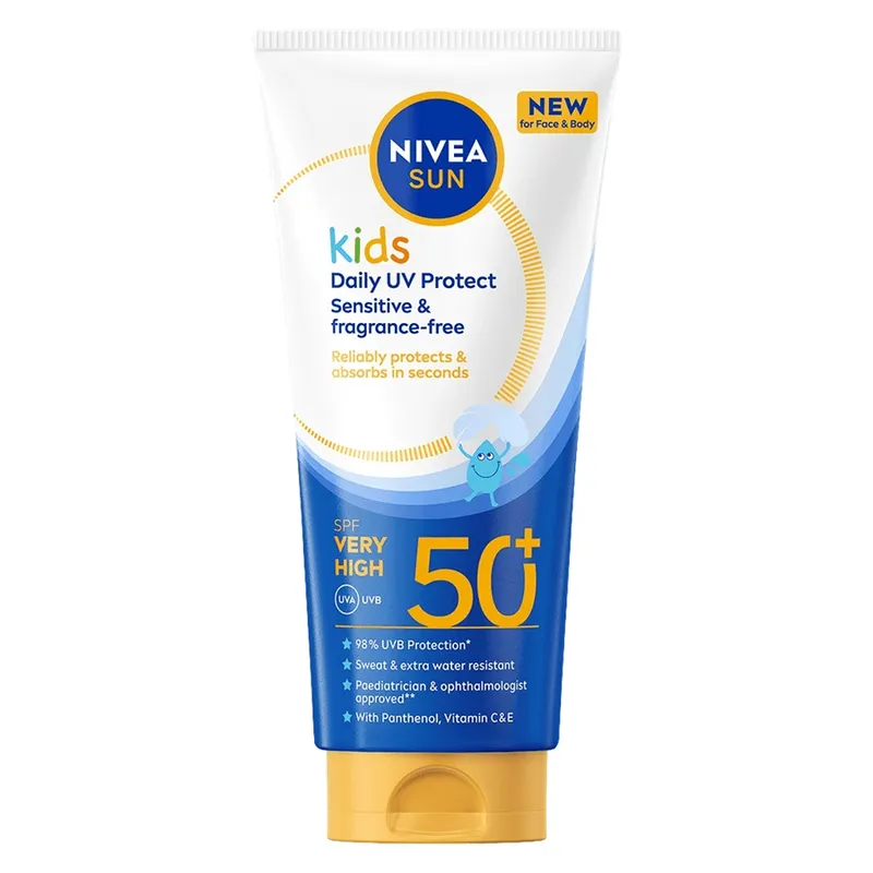 Bild 1 för NIVEA Sun KIDS Daily UV Protect Sensitive & Fragrance-free SPF 50