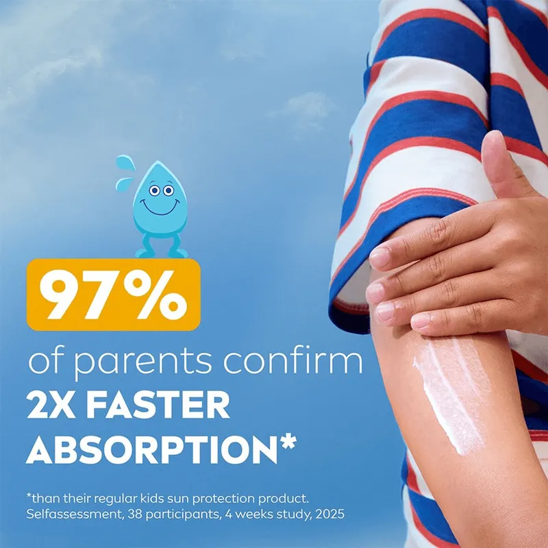 Bild 6 för NIVEA Sun KIDS Daily UV Protect Sensitive & Fragrance-free SPF 50