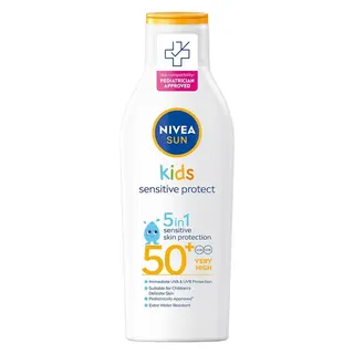 Produktfoto för NIVEA Sun Kids Protect & Sensitive Lotion SPF50+ - 200 ml