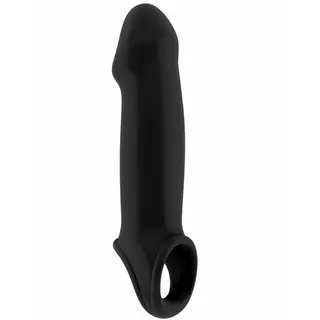 Produktfoto för No.17 Dong Extension Black Penisförlängare/Sleeve