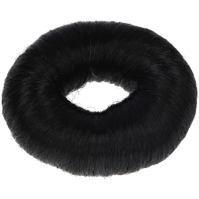 Alternativ bild 0 för No Brand Synthetic Hair Bun Small Black 73mm