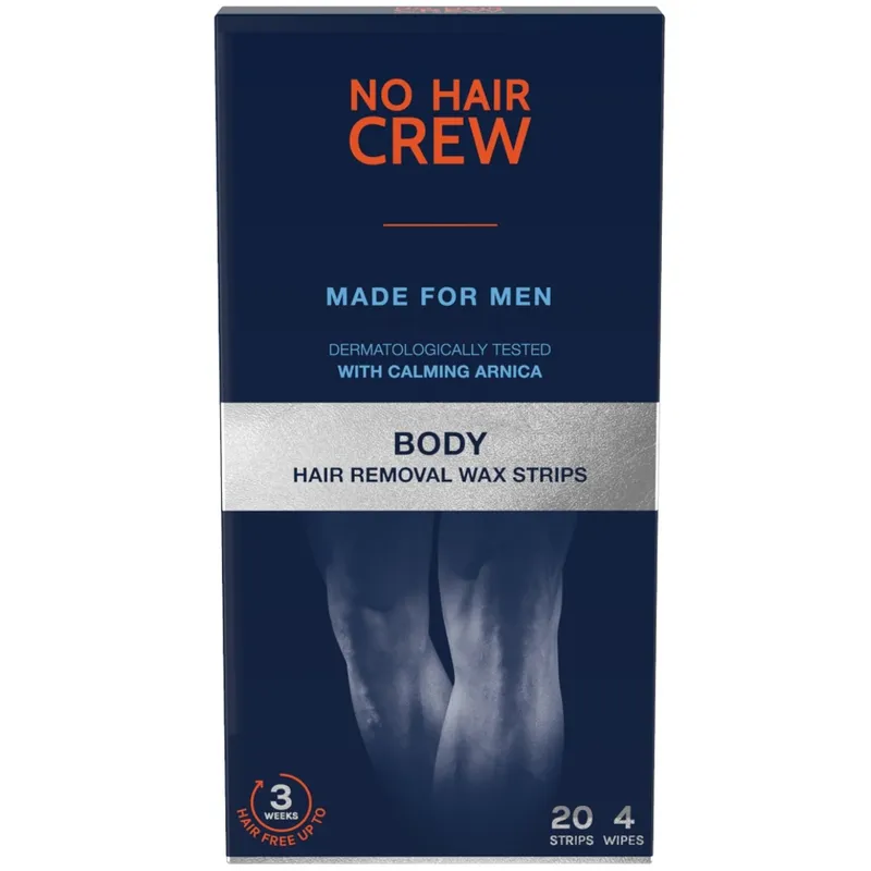 Alternativ bild 0 för No Hair Crew Hair Removal Wax Strips