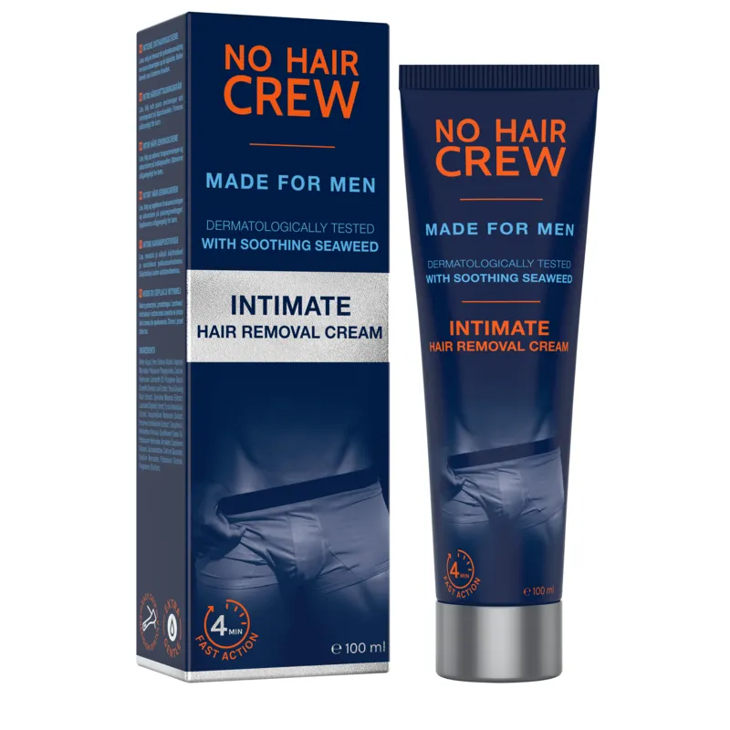 Bild 1 för No Hair Crew Intimate Hair Removal Cream 100 ml