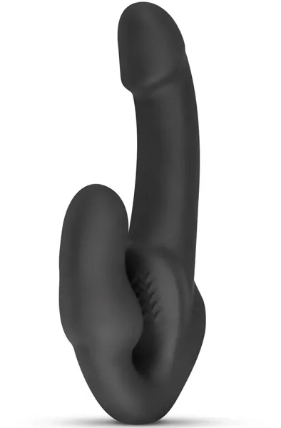 Bild 1 för No-Parts - Morgan Strapless Strap-On Dildo - 22 cm - Black