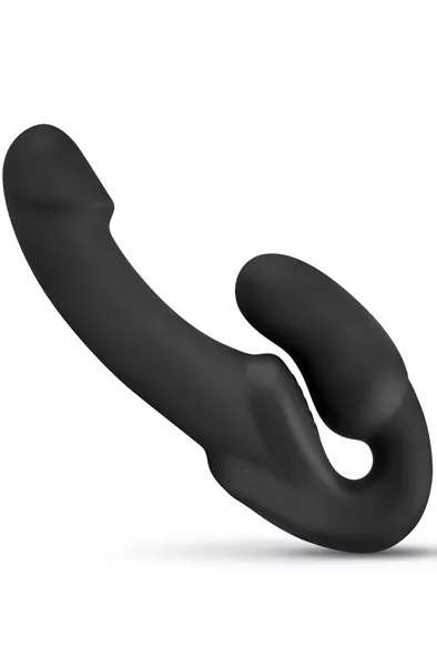 Bild 2 för No-Parts - Morgan Strapless Strap-On Dildo - 22 cm - Black