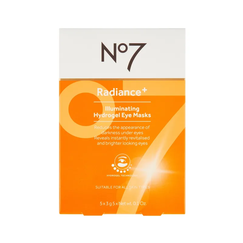 Bild 2 för No7 Radiance+ Hydrogel Eye Mask 3 g 5 st