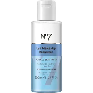 Produktfoto för No7 Radiant Results Cleansing Eye Make Up Remover 100 ml