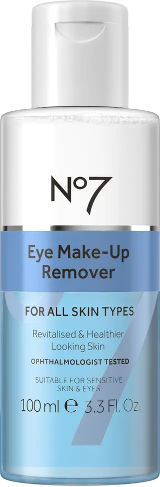 Produktfoto för No7 Radiant Results Cleansing Eye Make Up Remover 100 ml