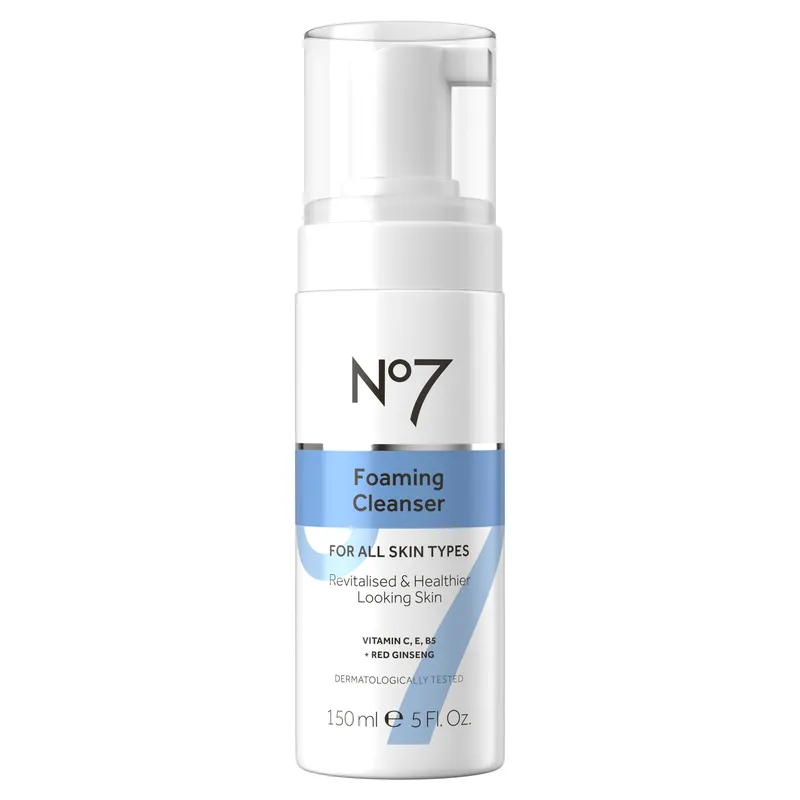Bild 2 för No7 Radiant Results Foaming Cleanser Normal Skin 150 ml