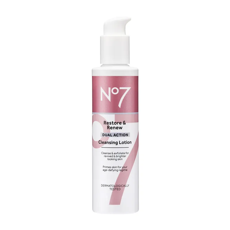Bild 2 för No7 Restore & Renew Cleansing Lotion 200 ml