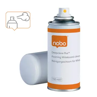 Produktfoto för Nobo Deepclene Plus Foaming Whiteboard Cleaner 50ml