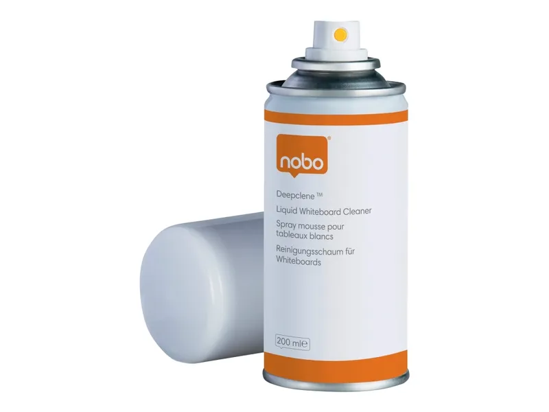 Alternativ bild 0 för Nobo Deepclene Plus - Whiteboardrengöringssprej - 200 ml - för P/N: 31630492, 31630495, 31630496, QBDC6045, QBDC9055, QBPE1290, QBPE1812, QBPE9060