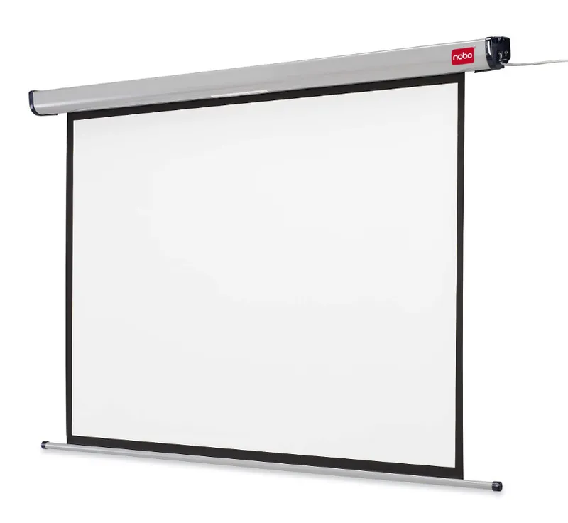 Alternativ bild 0 för Nobo Eldriven projektorduk 160x120cm