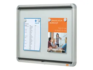 Produktfoto för Nobo Glasskåp Premium 4xA4