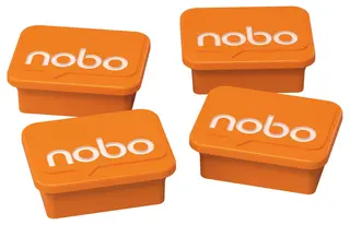 Produktfoto för Nobo magnet - orange (pack of 4)