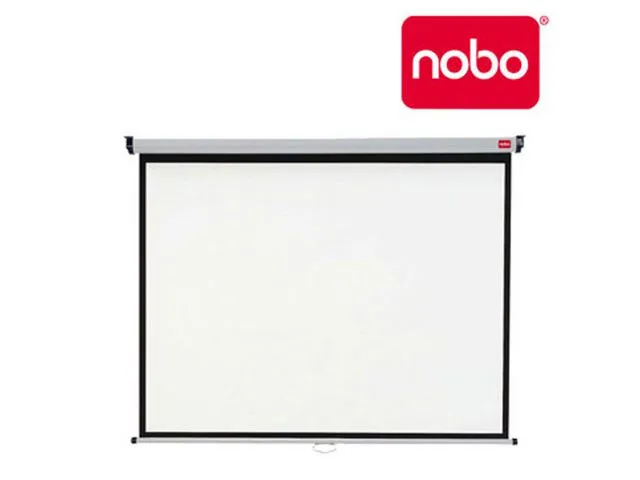 Alternativ bild 0 för Nobo Projektionsduk vägg 195x146cm