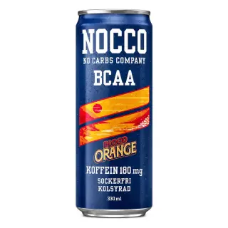 Produktfoto för NOCCO BCAA Blood Orange 330 ml