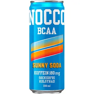 Produktfoto för NOCCO BCAA Sunny Soda 330 ml