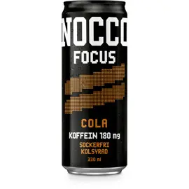 Produktfoto för NOCCO Focus Cola 330 ml