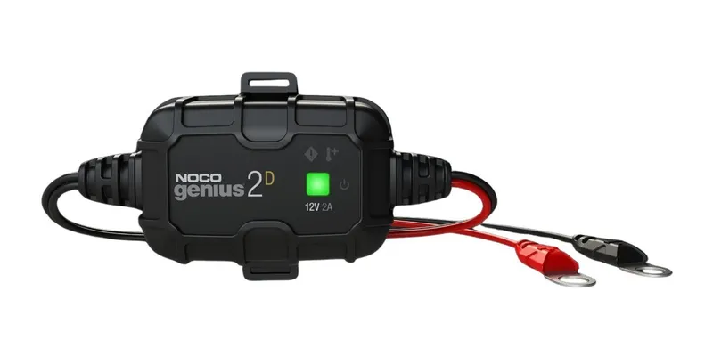 Alternativ bild 0 för Noco Genius 2D Batterioplader til 12V 2000mA (Wet, Gel, MF, CA, EFB, AGM)