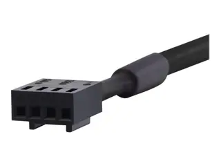 Produktfoto för Noctua NA-SEC1 chromax.black - Förlängningsströmkabel till fläkt - 4-stifts PWM (hona) till 4-stifts PWM (hane) - 30 cm - svart