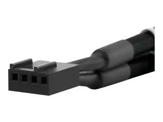 Produktfoto för Noctua NA-SYC1 chromax.black - Strömkabel till fläkt - 4-stifts PWM (hona) till 4-stifts PWM (hane) - 11.5 cm - svart