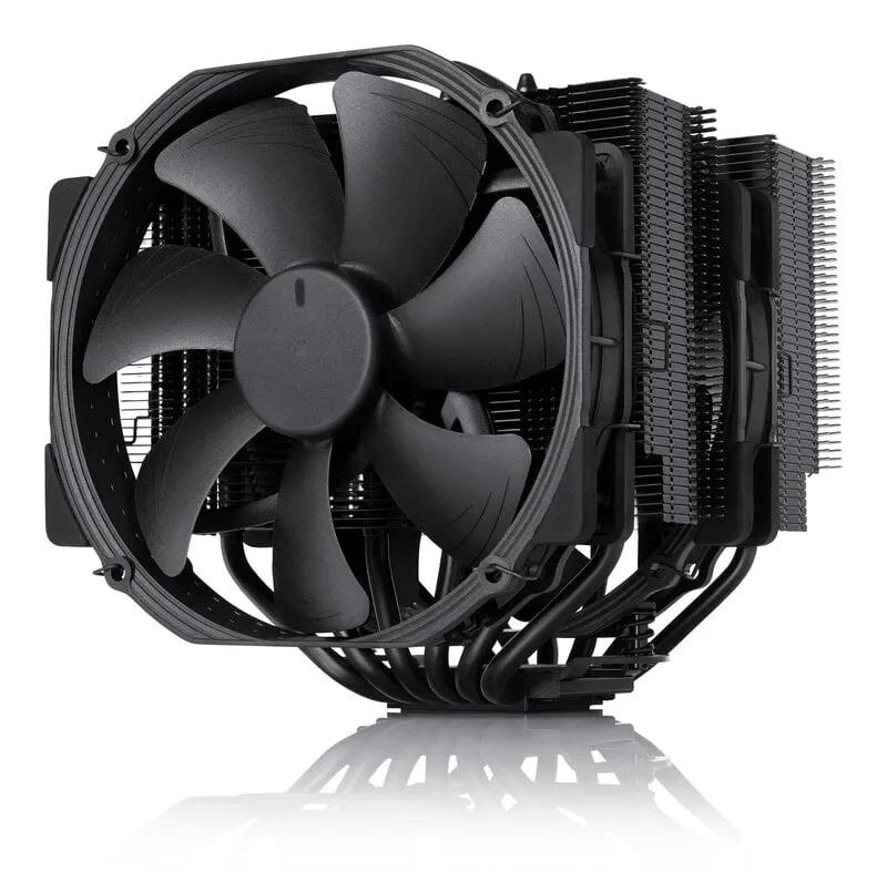 Alternativ bild 0 för Noctua NH-D15 - Processorkylare - (för: LGA1156, AM2, AM2+, AM3, LGA1155, AM3+, LGA2011, FM1, FM2, LGA1150, FM2+, LGA2011-3, LGA1151, LGA2011 (Square ILM), LGA2011-3 (Square ILM), AM4, LGA2066, LGA1200) - aluminium med förnicklad kopparbas - 140 mm - chromax.black