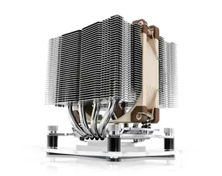 Produktfoto för Noctua NH-D9L - Processorkylare - (för: LGA1156, AM2, AM2+, AM3, LGA1155, AM3+, LGA2011, FM1, FM2, LGA1150, FM2+, LGA2011-3, AM4, LGA1200) - aluminium med nickelpläterad kopparbas - 92 mm
