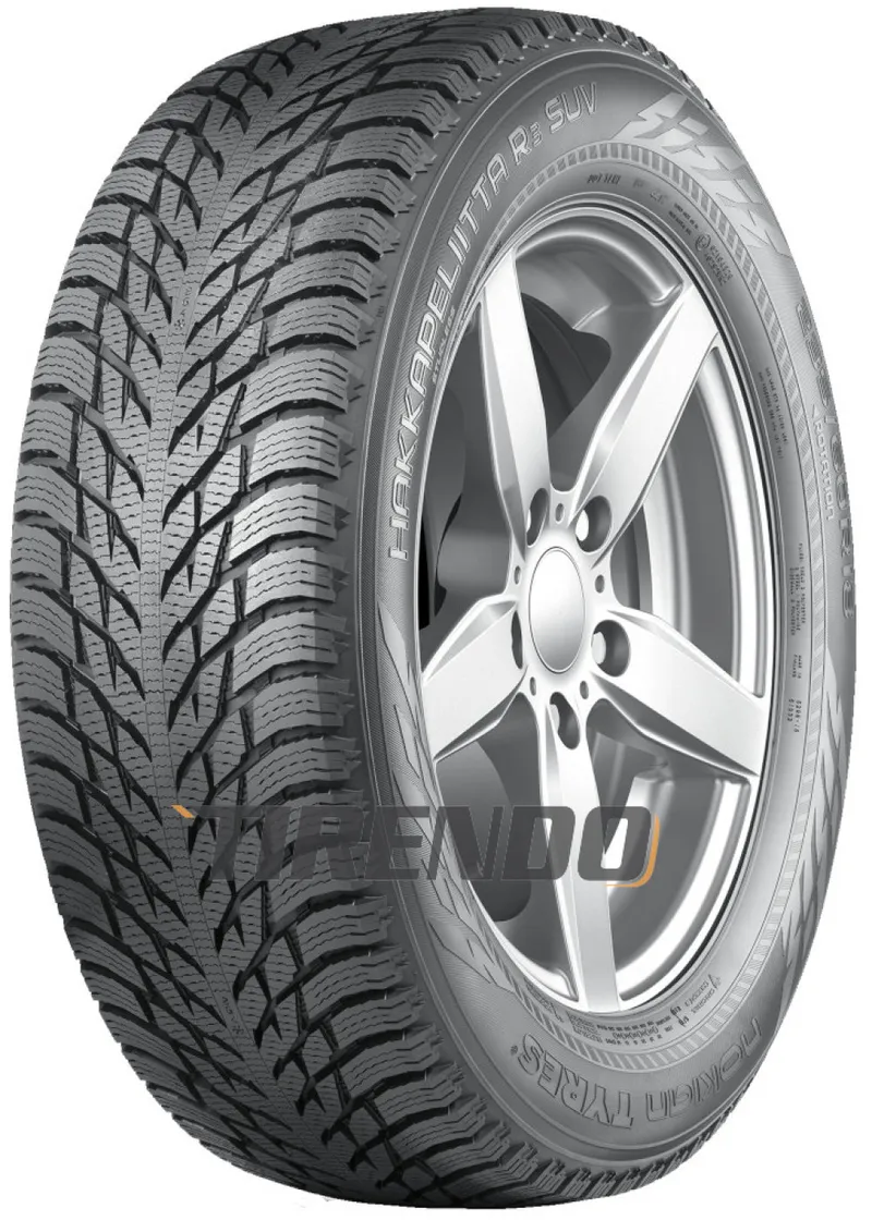 Bild 2 för Nokian Hakkapeliitta R3 SUV RunFlat ( 225/60 R18 104R XL, Nordiska vinterdäck, runflat )