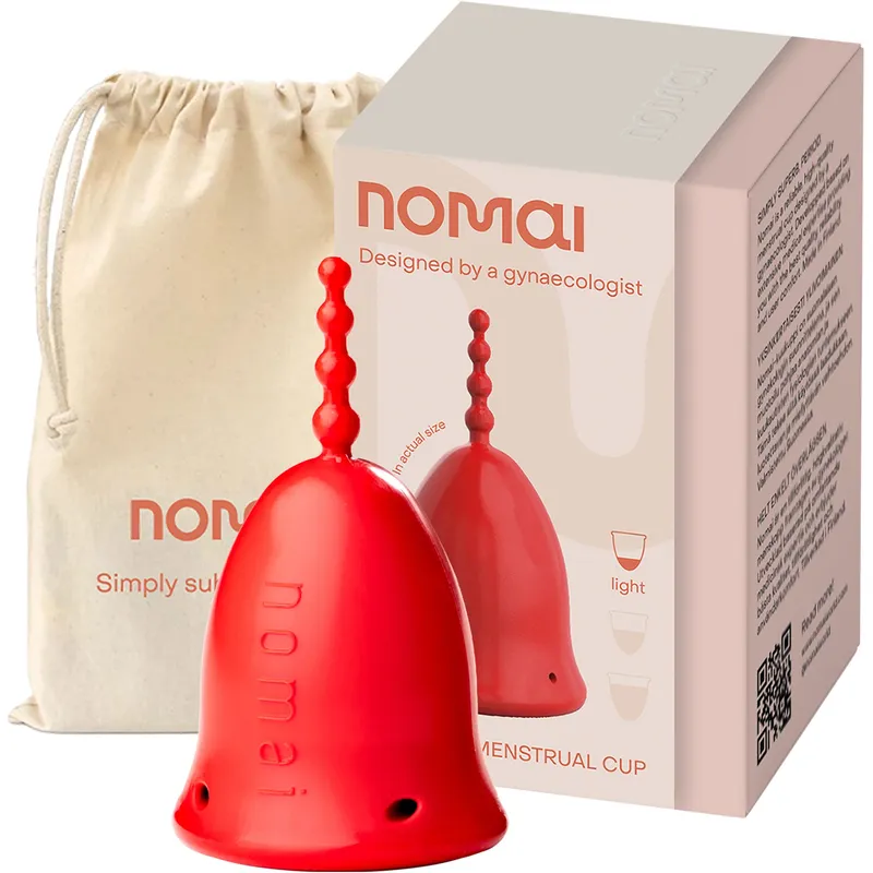 Bild 2 för Nomai Menstrual Cup Medium Red