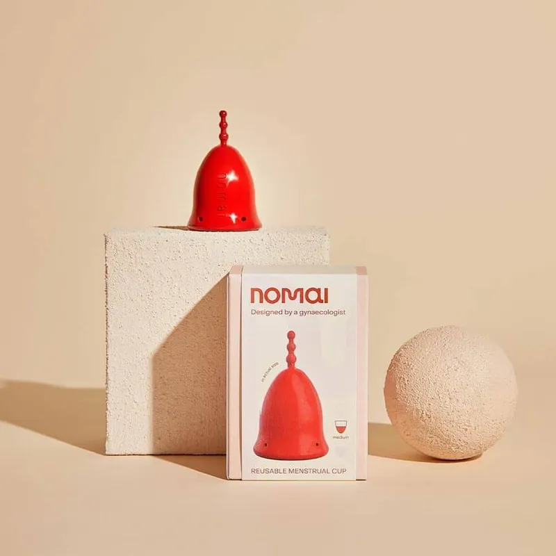 Bild 4 för Nomai Menstrual Cup Medium Red