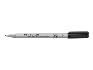 Produktfoto för Non-permanent marker Staedtler Lumocolor 316, fine, sort