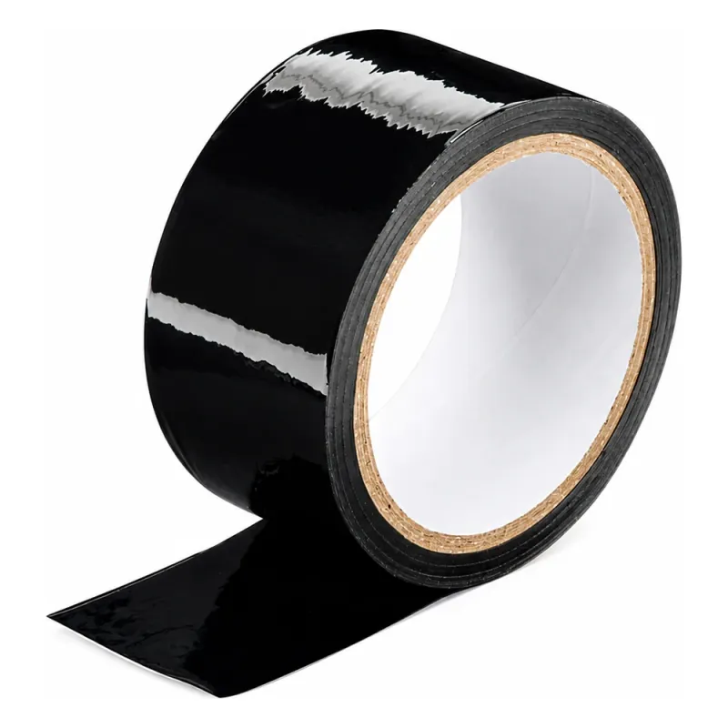 Bild 1 för Non Sticky Bondage Tape Black 20 m