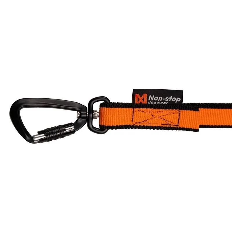Bild 2 för Non-stop Dogwear Bungee Hundkoppel Orange (S)