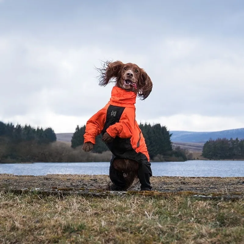 Bild 2 för Non-stop dogwear Fjord Overall Raincoat Orange/Black
