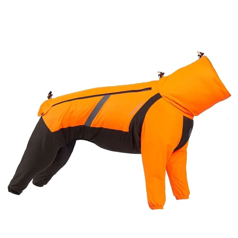 Bild 1 för Non-stop dogwear Fjord Overall Raincoat Orange/Black