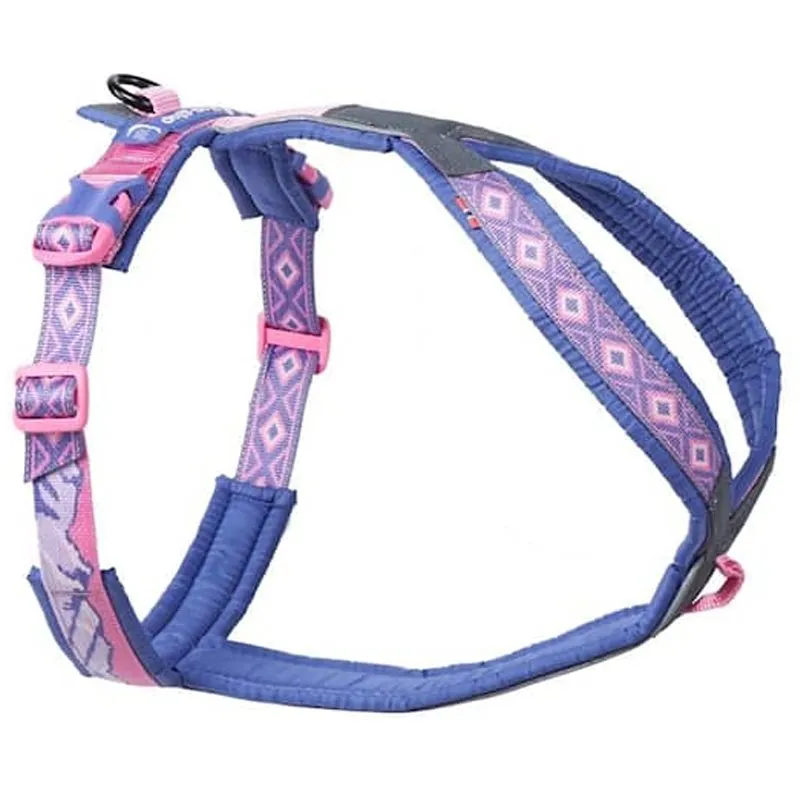 Bild 1 för Non-stop Dogwear Line Rachel Pohl 5.0 Hundsele Rosa/Lila (2)