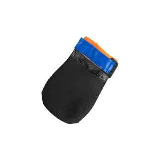 Produktfoto för Non-Stop Dogwear Protector Bootie Hundstrumpa Svart & Orange 4-pack (M)