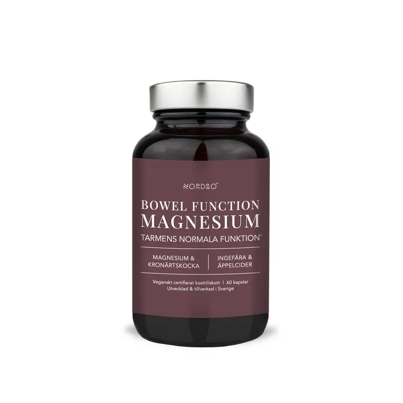 Bild 2 för Nordbo Bowel Function Magnesium 60 kapslar