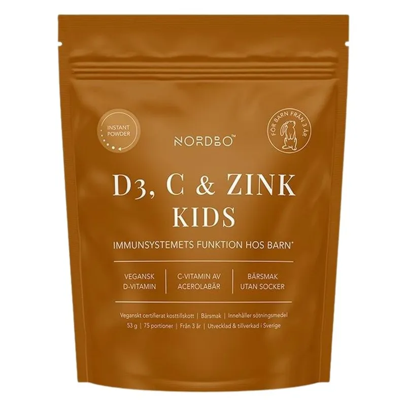 Alternativ bild 0 för Nordbo D3 C & Zink Kids