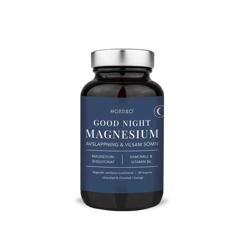 Bild 2 för Nordbo Good Night Magnesium 180pcs